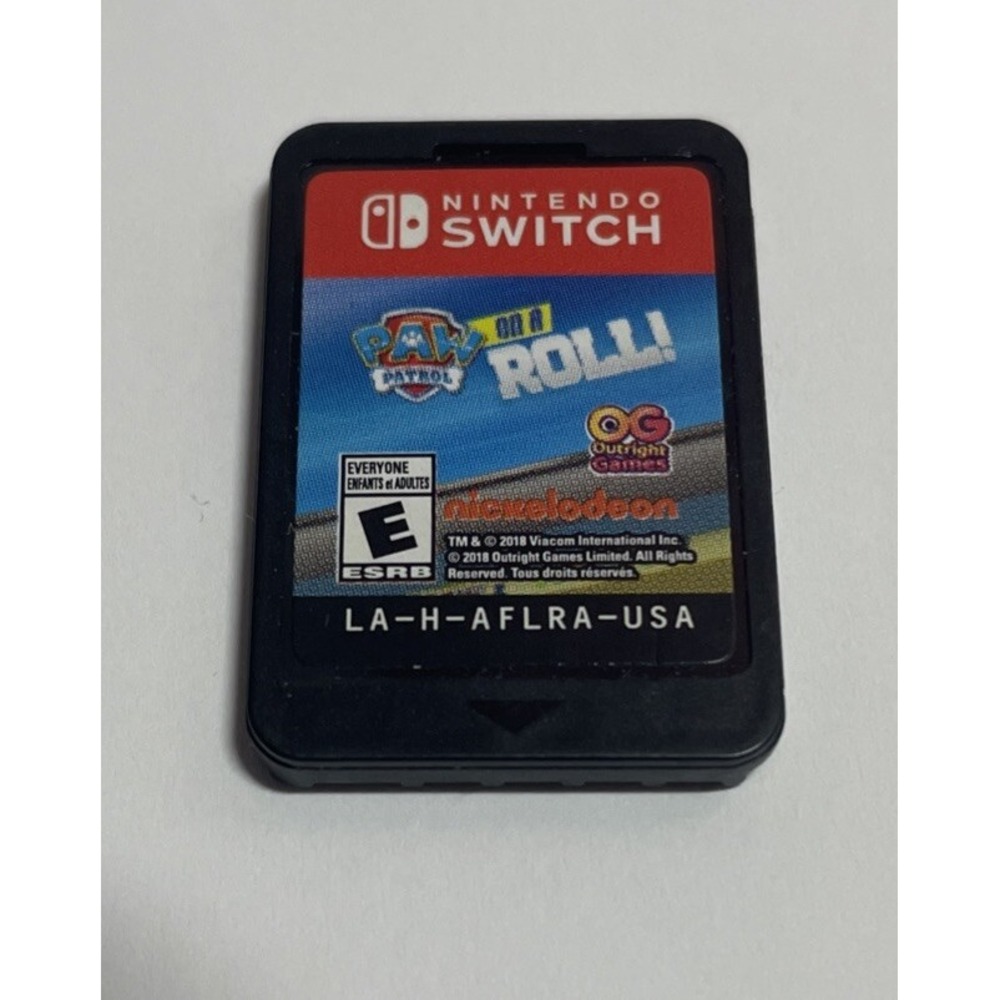 Nintendo Switch Paw Patrol On A Roll Nickelodeon‎ Cartridge Only
